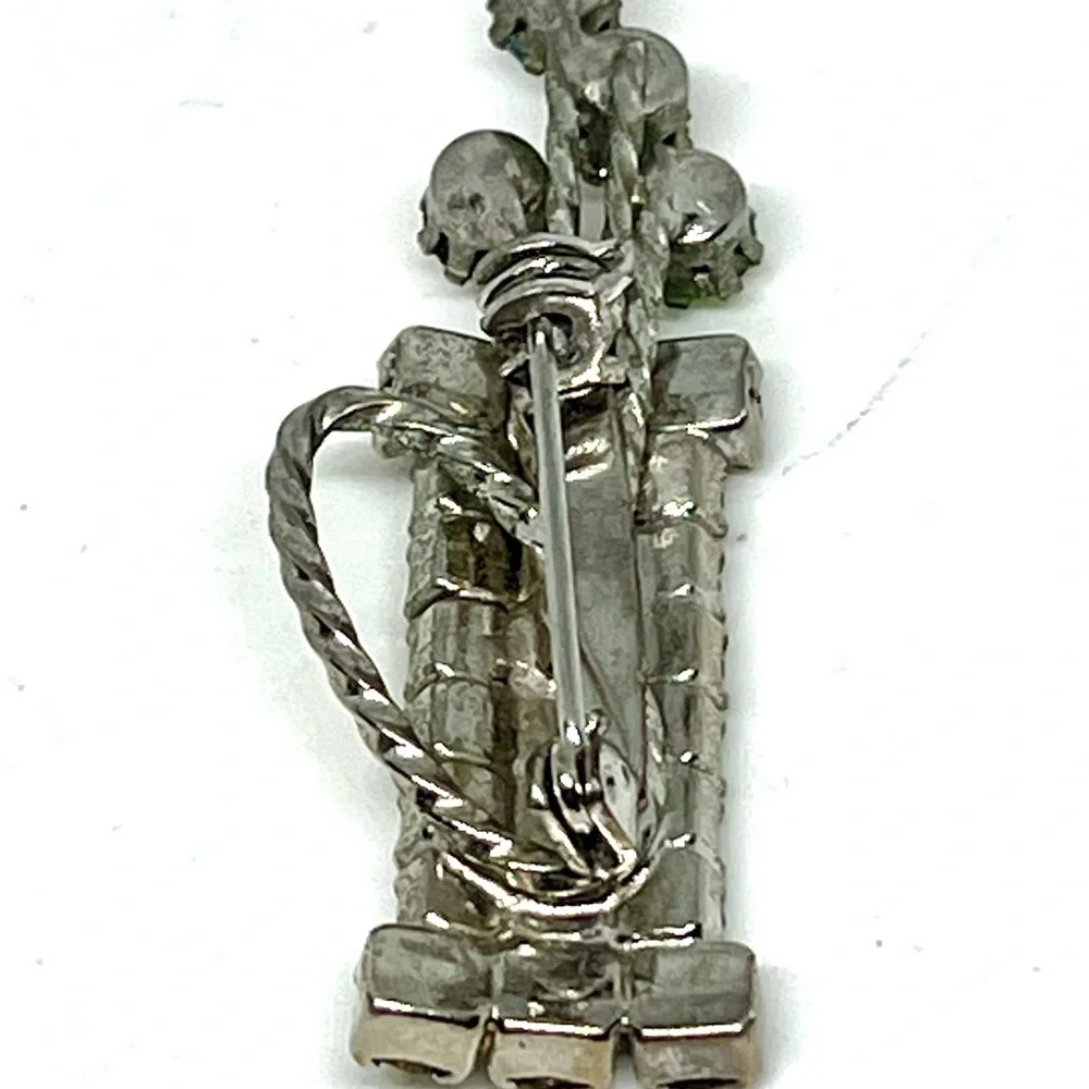 Vintage Rhinestone Golf Bag & Clubs